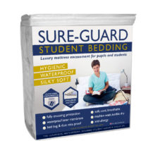 Sure-Guard Student Mattress Encasement - Wide Long Double - 140cm x 200cm x 25cm