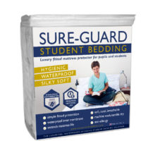 Sure-Guard Student Fitted Mattress Protector - King Size - 150 x 200cm