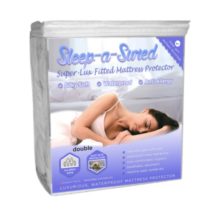 Waterproof fitted mattress protector