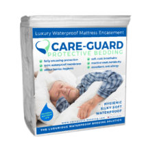 Luxury Waterproof Mattress Encasement - Super King Extra Deep - 180cm x 200cm x 35cm