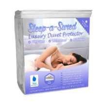 Sleep-A-Sured Luxury Waterproof Duvet Protector - COT DUVET
